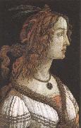 Sandro Botticelli Workshop of Botticelli,Portrait of a Young woman oil on canvas